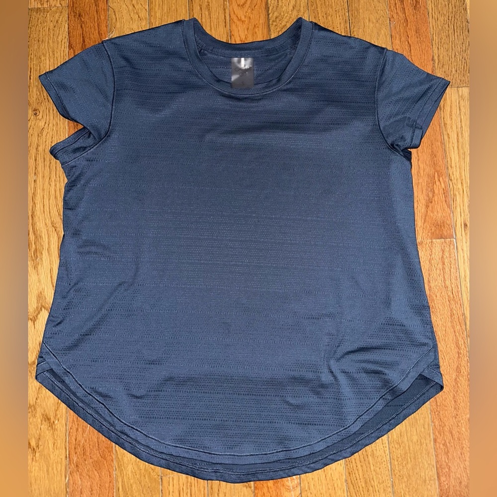 Calia blue short sleeve top size small